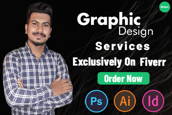 I will do adobe photoshop, illustrator, indesign work