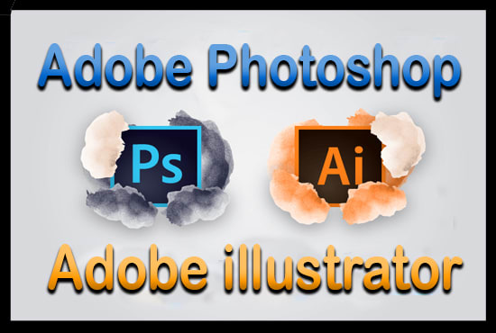 I will do adobe photoshop illustrator work