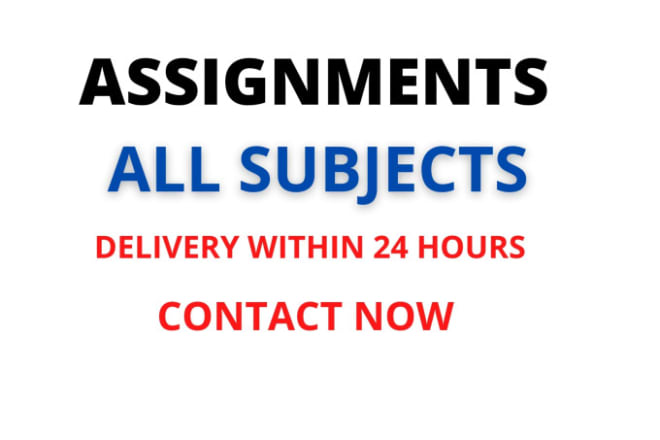 I will do all finance related tasks and assignments perfectly