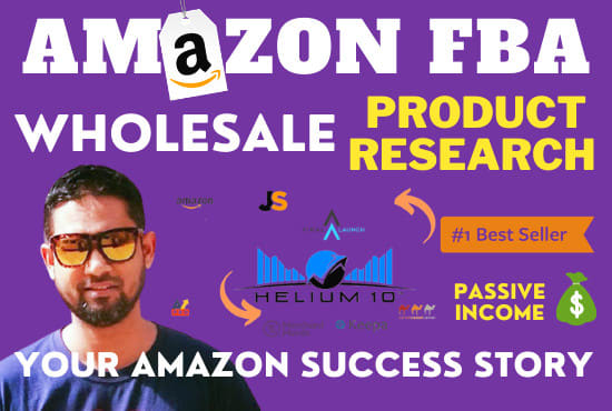 I will do amazon fba wholesale product research for your profitable amazon business