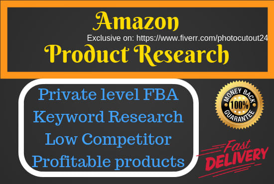 I will do best amazon product research with keyword research
