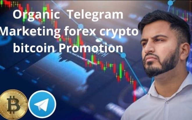 I will do best crypto marketing, forex trade, affiliate link, mlm, telegram promotion