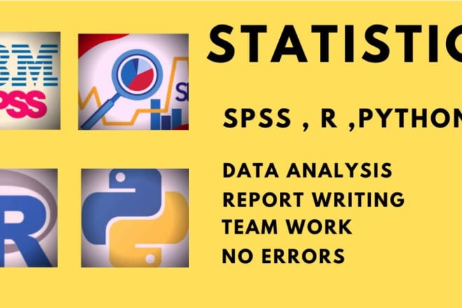 I will do econometrics and statistical data analysis using stata r spss eview minitab