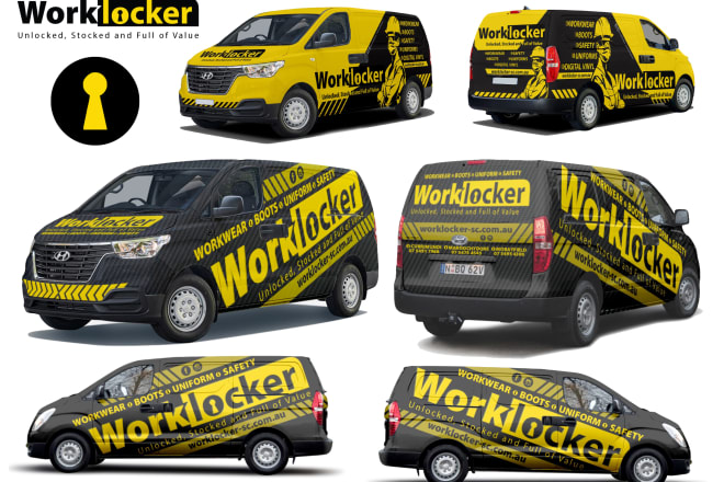 I will do eye catching car, van, wrap design or vehicle sticker