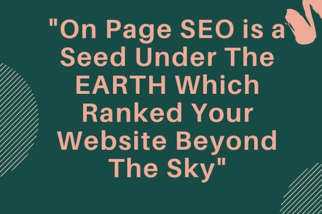 I will do on page SEO with yoast on wordpress website and blogspot