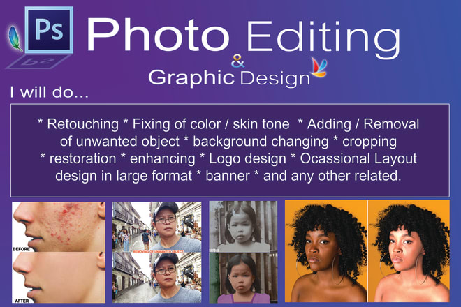 I will do photoshop editing efficiently