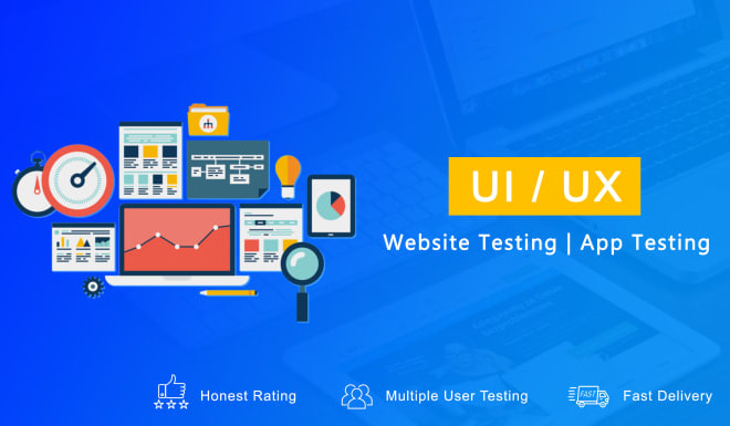 I will do user testing website testing UI ux review in 40 hours