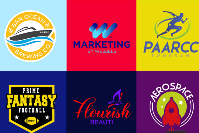 I will do your modern minimalist logo design
