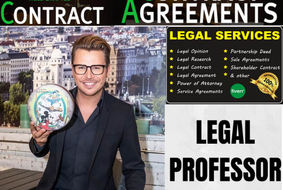 I will draft powerful contracts agreements, terms and conditions or privacy policy