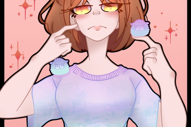 I will draw art commission in my drawing style