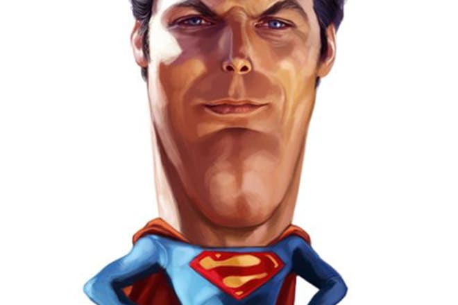 I will draw cartoon caricature for you