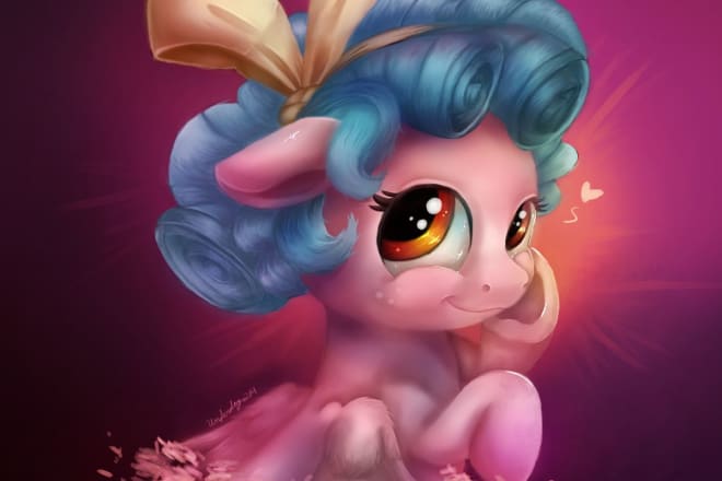 I will draw digital mlp art