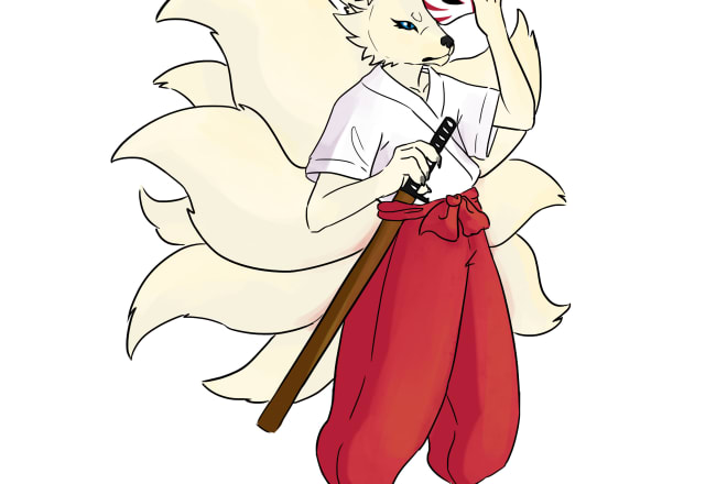 I will draw or design your furry character