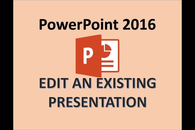 I will good at power point editing and convert pdf to docs