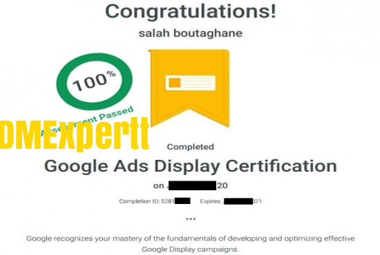 I will help you to clear your online digital marketing exam