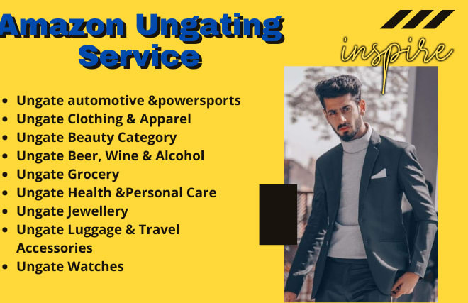 I will help you to get approved and ungated for any brand or category on amazon