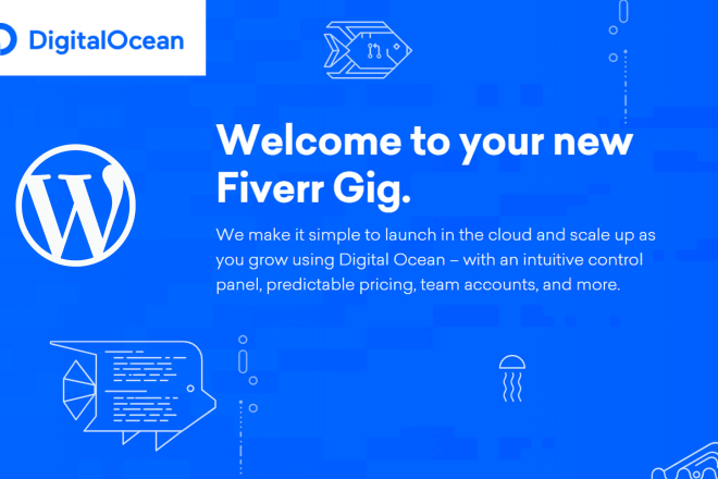 I will install your wordpress on digitalocean