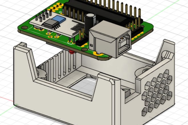 I will integrate your pcb into 3d enclosure in fusion 360