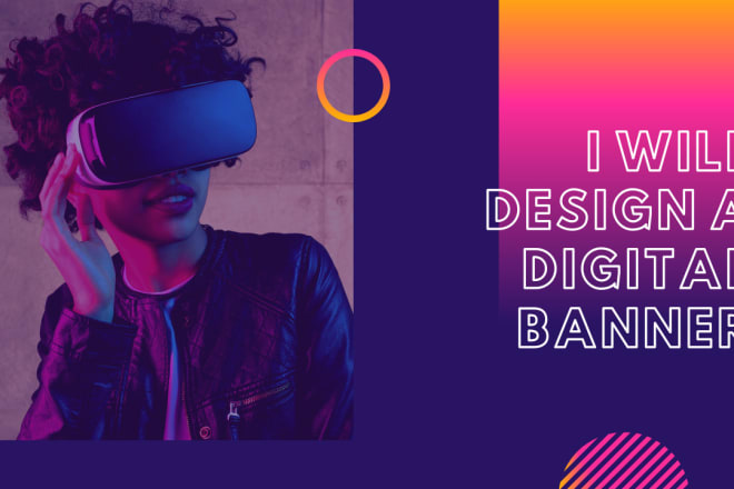 I will make a digital banner within 12 hours