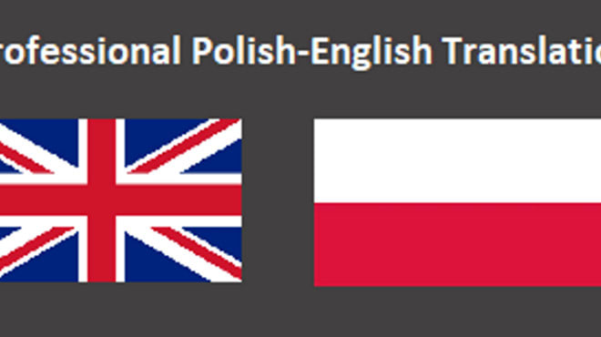 I will make a polish to english or english to polish translation