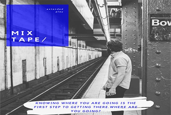 I will make a professional album or single cover,cd cover