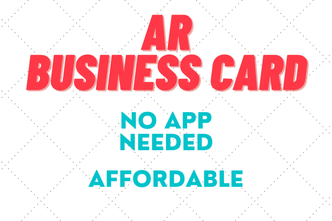I will make an augmented reality business card