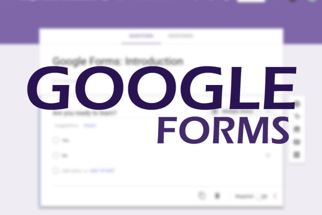 I will make responsive online form, quiz, survey, using google forms, jotform, typeform