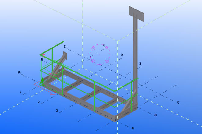 I will make structural drawing in tekla structures