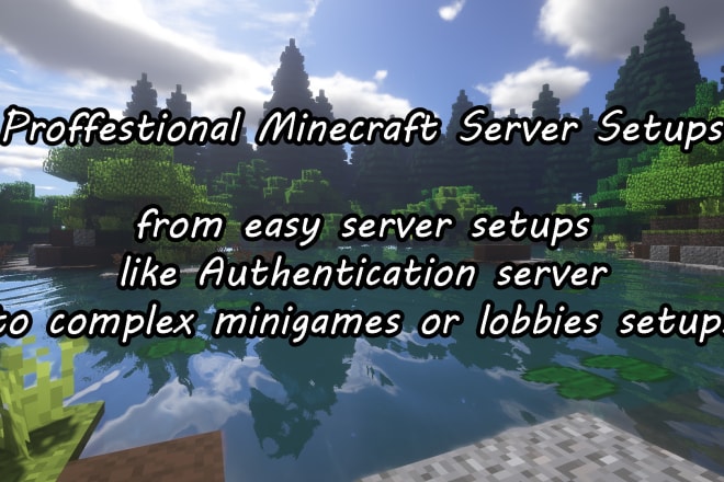 I will make you a minecraft spigot server