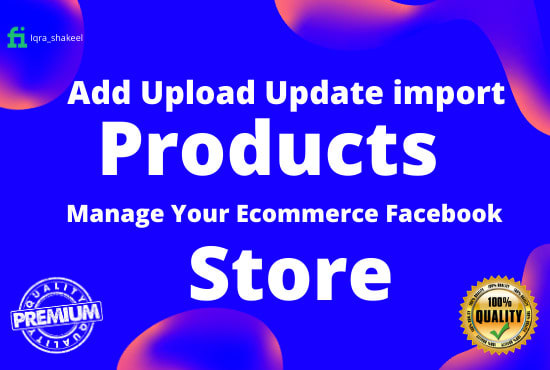 I will manage, add, import products to shopify and other stores