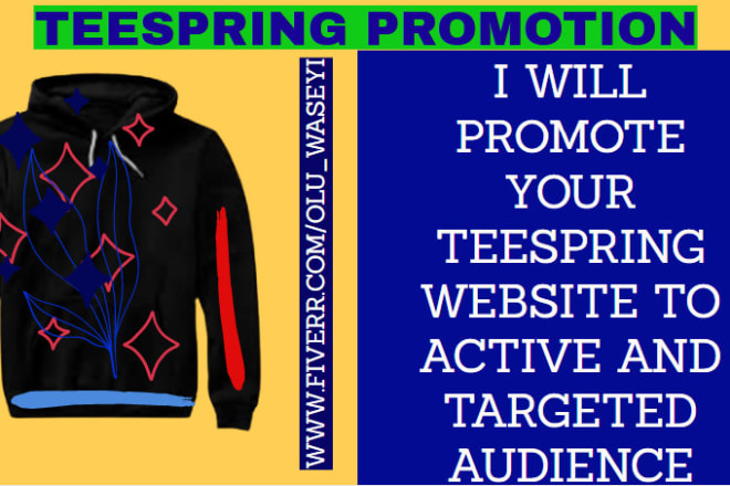 I will market clickbank, usa traffic, teespring affiliate promotion