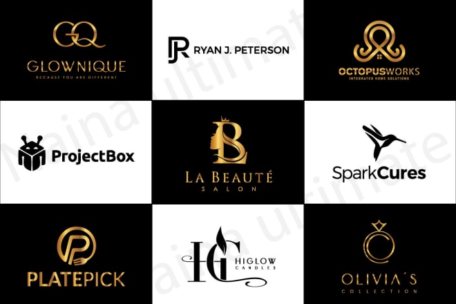 I will minimalist vintage luxury real estate business logo design