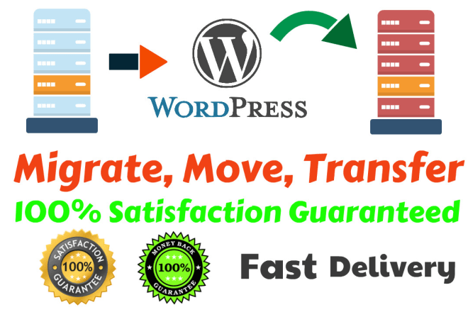 I will move, migrate or transfer your wordpress website in a few hours