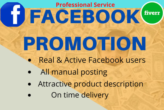 I will promote your business for 3m followers facebook fans