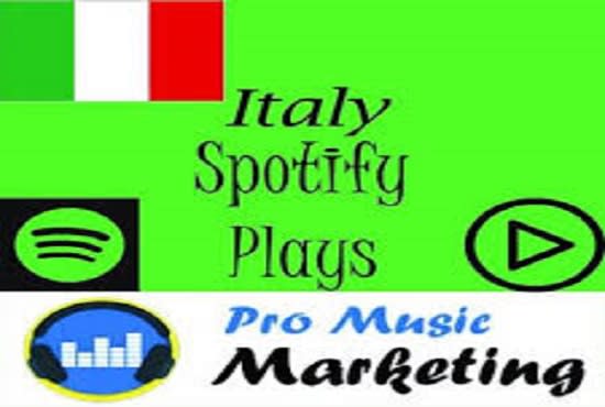I will promote your music in italy