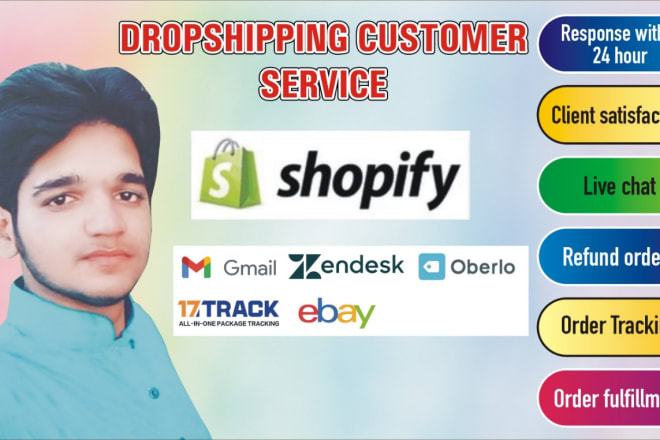 I will provide shopify customer service via email