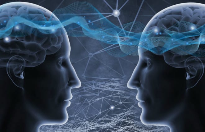 I will read someones mind telepathically