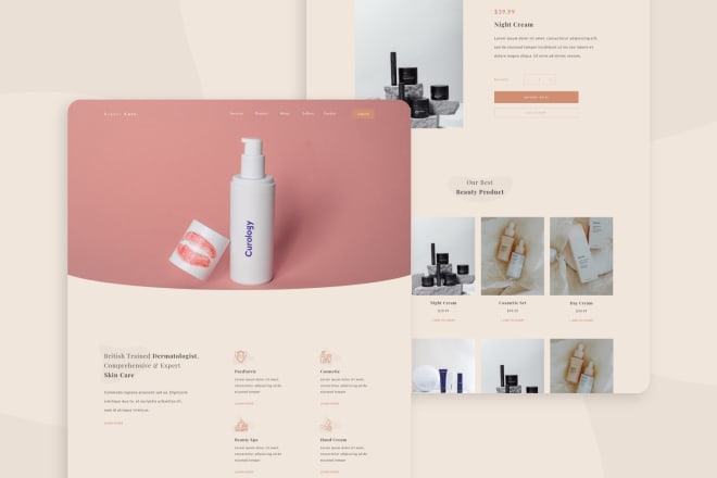 I will redesign your shopify website templates design