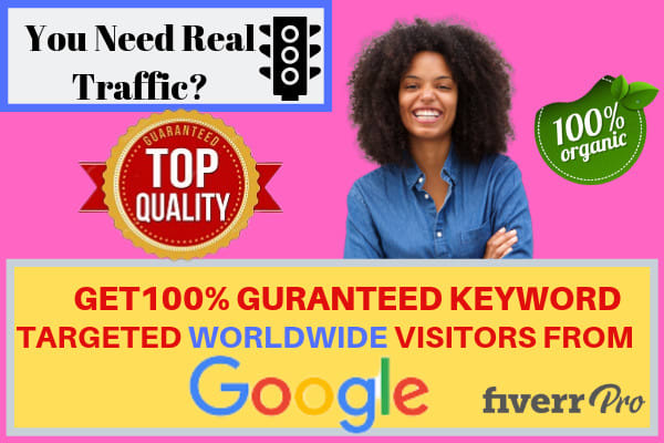 I will send guaranteed keyword targeted worldwide visitors for you