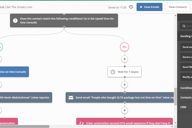 I will setup activecampaign automation for you