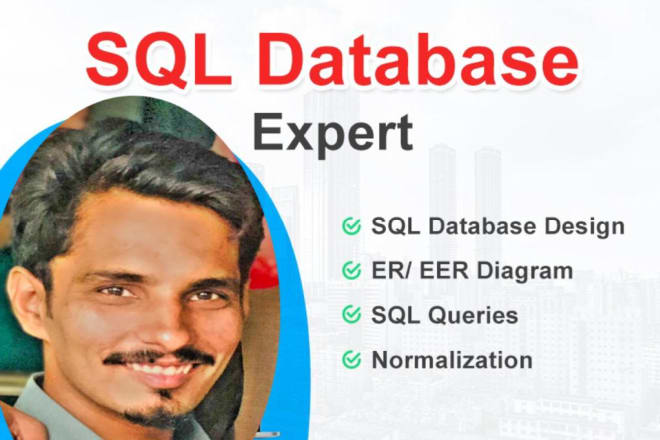 I will sql database design and er diagram