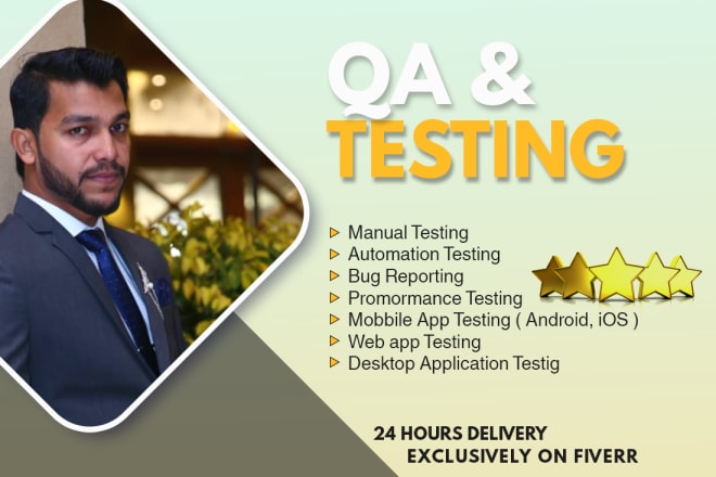 I will test your website or apps functionality, usability, and more