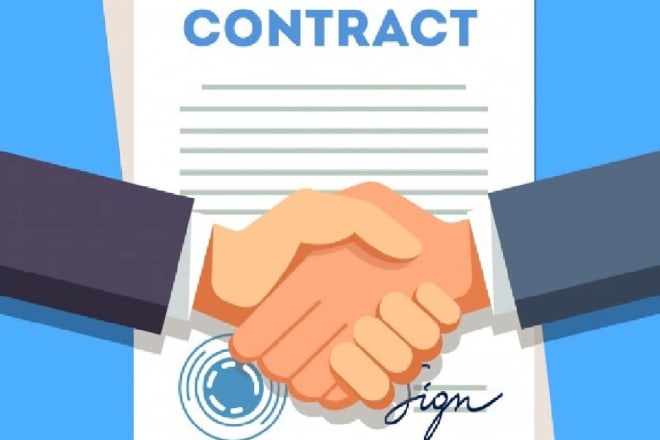 I will write a perfect partnership deed or agreement for you