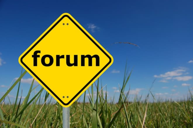 I will be a active member of your forum or community with 10 quality posts