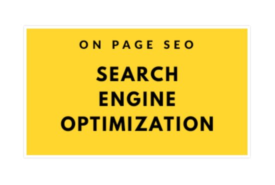 I will be your on page SEO expert search engine optimization agent