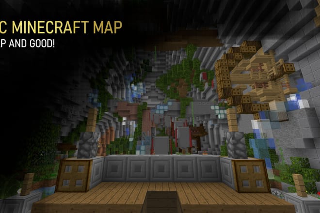 I will build you fantastic minecraft map for your server