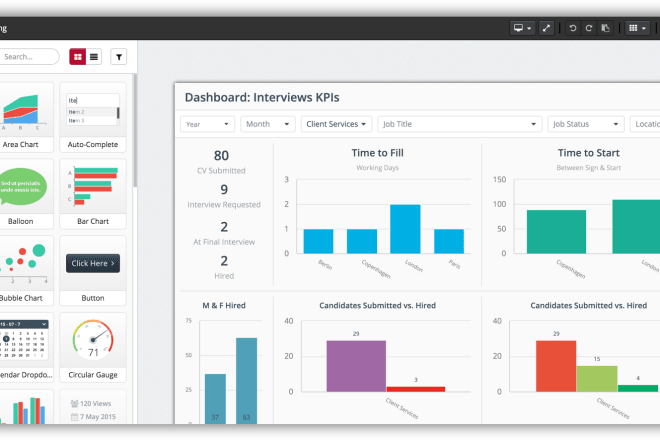 I will connect,design,create dashboards,reports in clicdata,all clicdata tasks