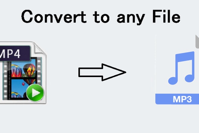 I will convert mp4, mp3, wav, mkv files