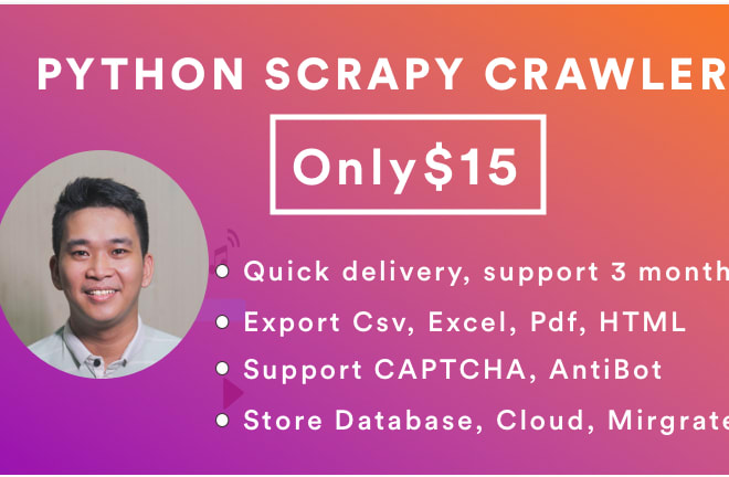 I will crawler any website with perfect export format
