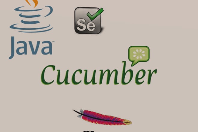 I will create a automation test framework using cucumber java maven and selenium